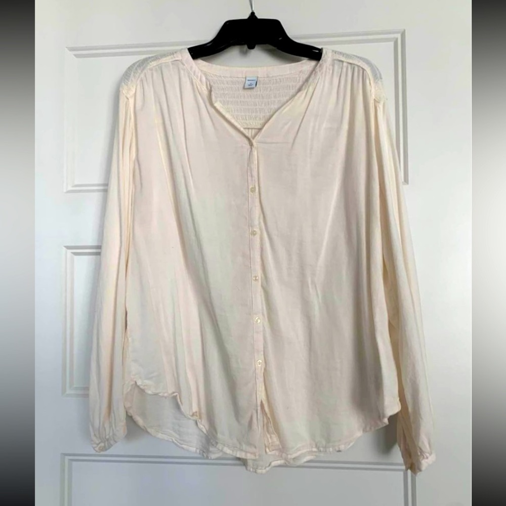 Cream Blouse